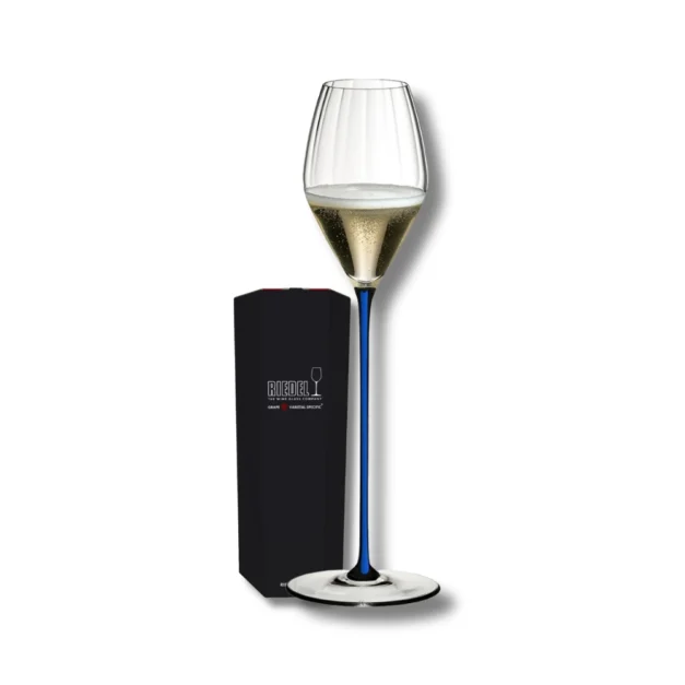 Riedel High Performance Champagne, Prosecco Glass Dark Blue