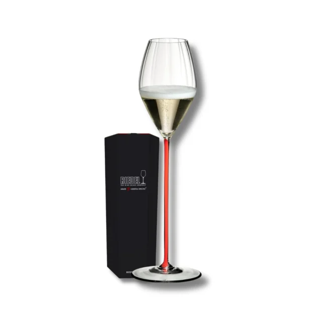 Riedel High Performance Champagne, Prosecco Glass Red